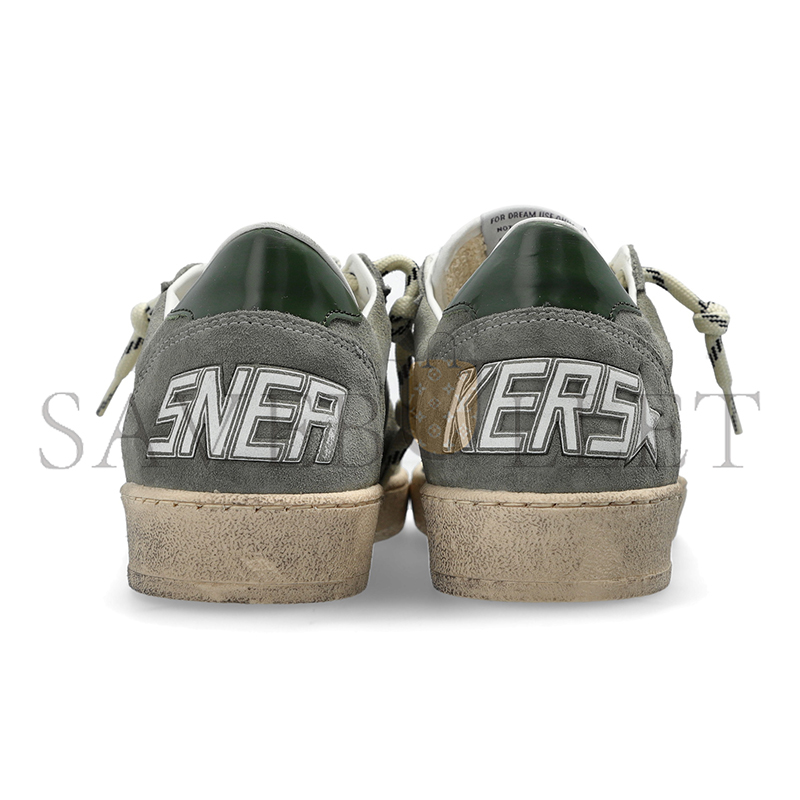 GOLDEN GOOSE GREY 'BALL STAR' SPORTS SHOES GWF00117